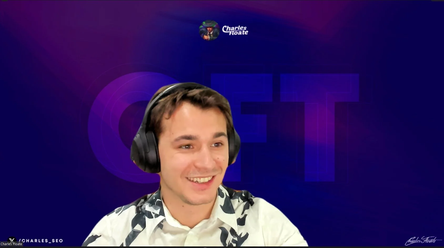The weekly live call - Charles' screen up on a live campaign