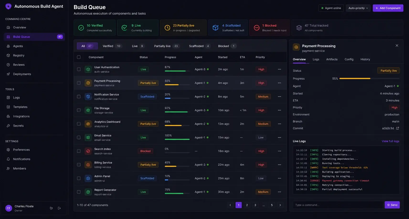 The Recursive Build Agent - the actual tool